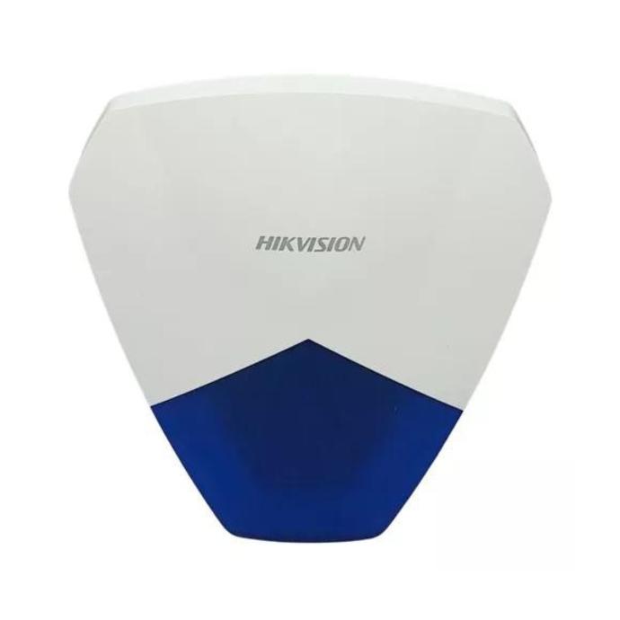 Sirena cableada Hikvision con flash (DS-PS1-B) 