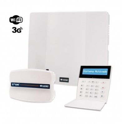PC-732G-LCD + 4G-MAX Combo Alarma teclado y 4G-COM-G Garnet