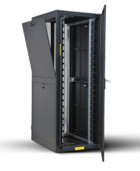 Rack de pie Reguvolt 42u 1200mm ruedas modulo de ventana de 2 turbos y puerta trasera ciega incluidos Puerta delantera Microper (RV-R-42U1200)