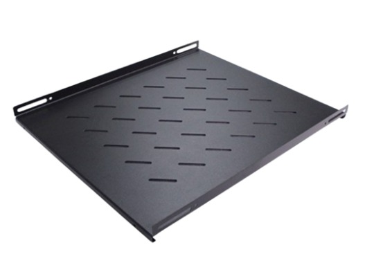 Bandeja deslizable Reguvolt 1U ventilada apta para racks de 600 a 800mm de profundidad (RV-BT-68)