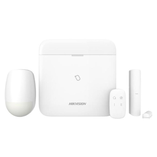 [HK2000F.tuc] Kit de alarma inalámbrica Hikvision AxPro 96 zonas Wi-Fi/4G (DS-PWA96-Kit-WB)