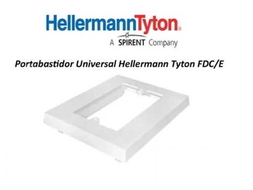 [440224.tuc] Porta bastidor universal FDC/E Marfil Hellermann Tyton