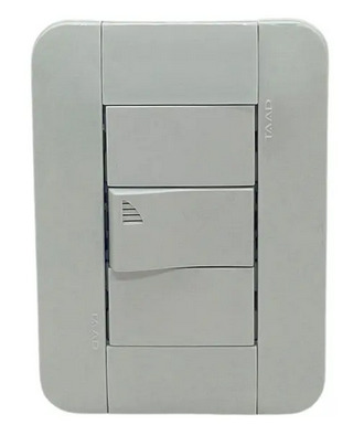 [441702.tuc] 1 interruptor Taad 220V 10A blanco (SE-702)
