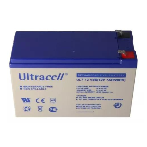 [UL7-12E.tuc] Bateria ULTRACELL Gel 12V 7AH