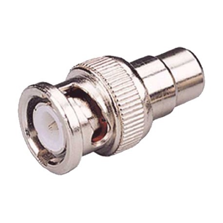 [06007.tuc] Conector Adaptador BNC-M a RCA-H