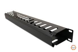 [ORGCR-001 c/tapa.tuc] Organizador de cable horizontal 1U GLC c/tapa (ORGCR-001)