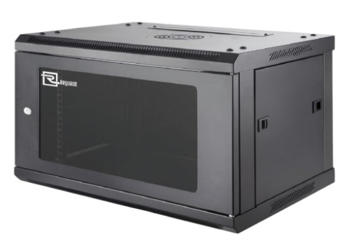 [RV-M-6U450.tuc] Rack Mural Reguvolt 6u Profesional Metálico Ventilado 60kg (RV-M-6U450)