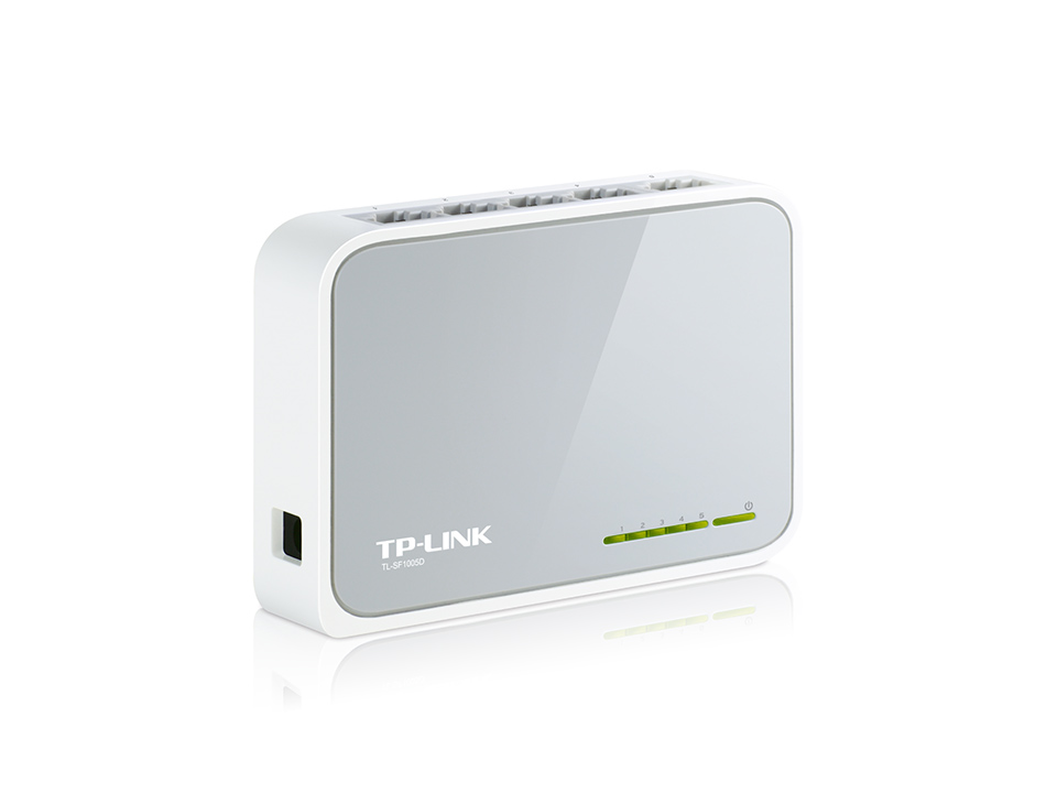 Switch 5 puertos TP-LINK TL-SF1005D 10/100