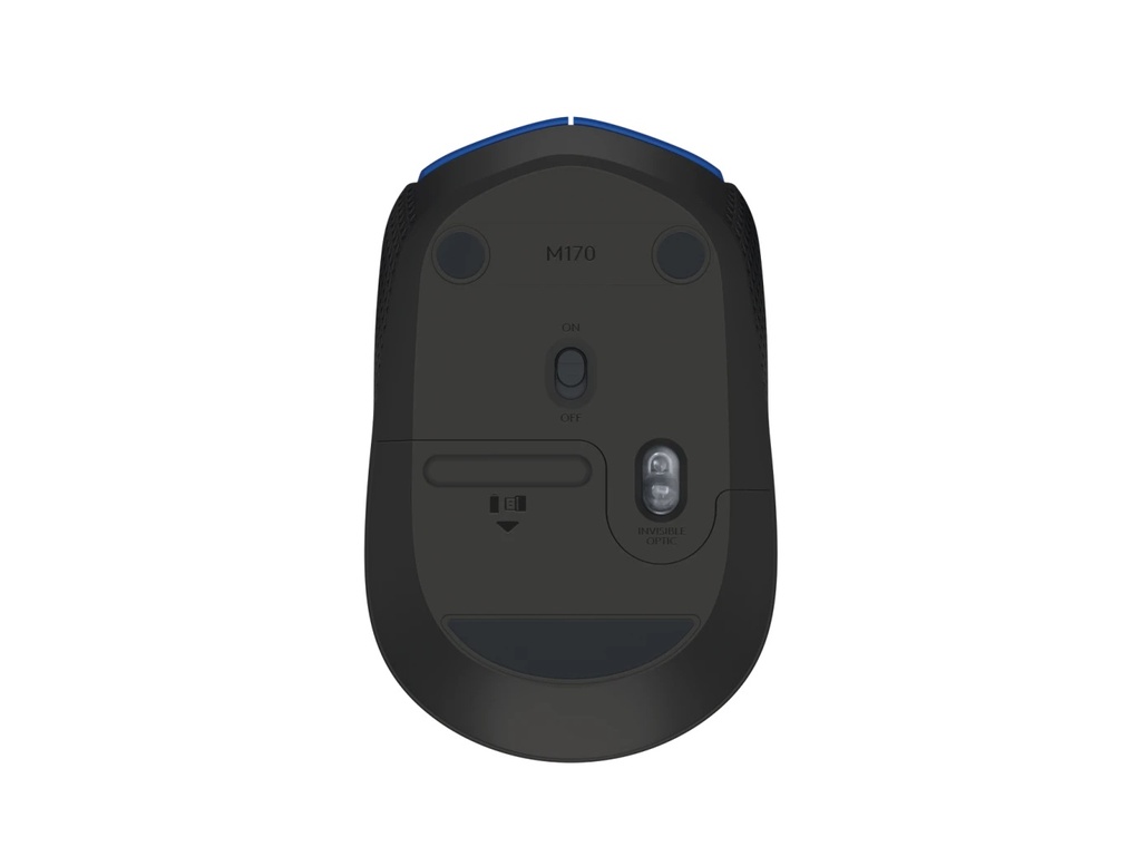 Mouse Logitech inalambrico M170 Azul