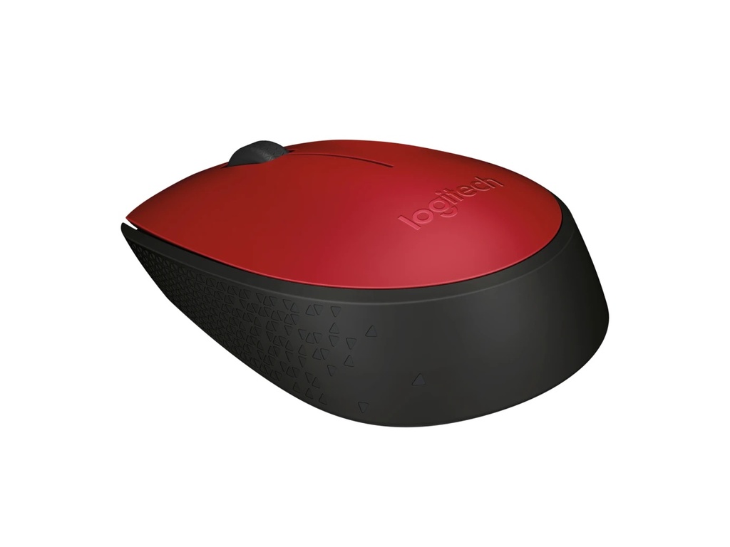 Mouse Logitech inalambrico M170 Rojo