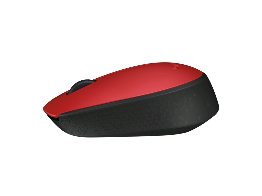 Mouse Logitech inalambrico M170 Rojo