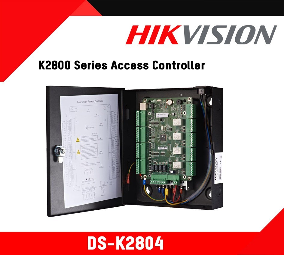 Controlador de acceso Hikvision de 4 puertas (DS-K2804) [vo]