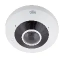 Camara IP Fisheye Uniview 12Mpx 1.8mm 360° MicroSD iA Alerta Audible PoE IP66 IK10 (IPC868ER-VF18-B)