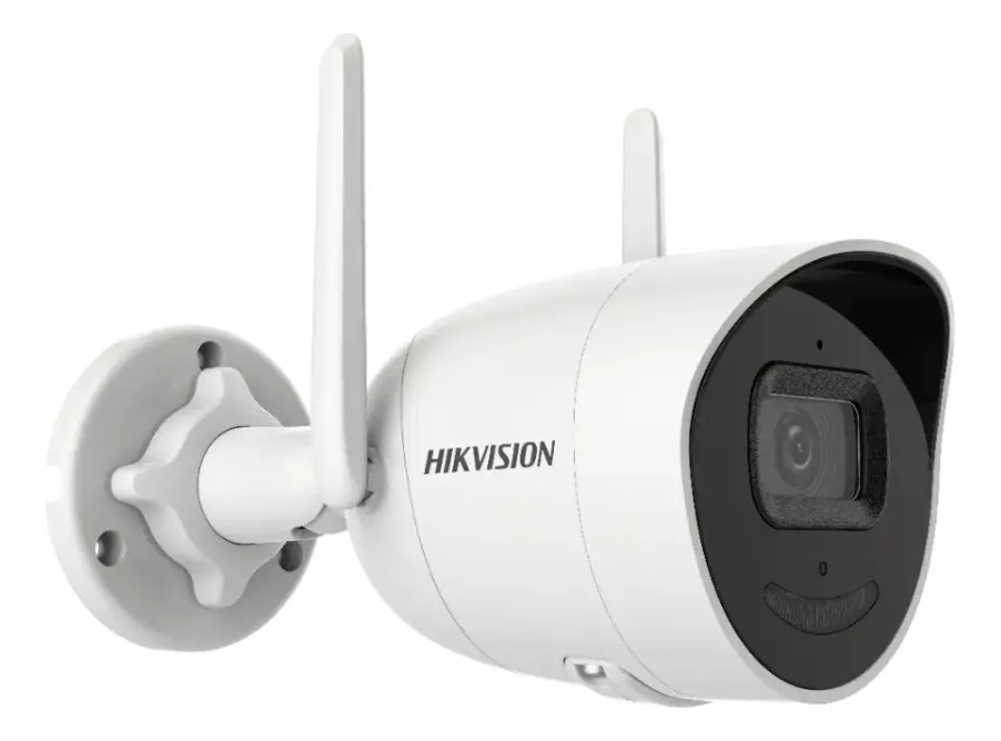 Camara IP WIFI bullet 2MP Hikvision DS-2CD2021G2-IDW Microfono - parlante - SD - Metalica