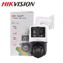 Domo PTZ IP Hikvision TandemVu Panoramica 180° 6MP+4MP 25x ColorVu IR100m Luz Blanca 30m iA Vehiculo/Humano IP66 PoE+ (DS-2SE4C425MWG-E/26F0)
