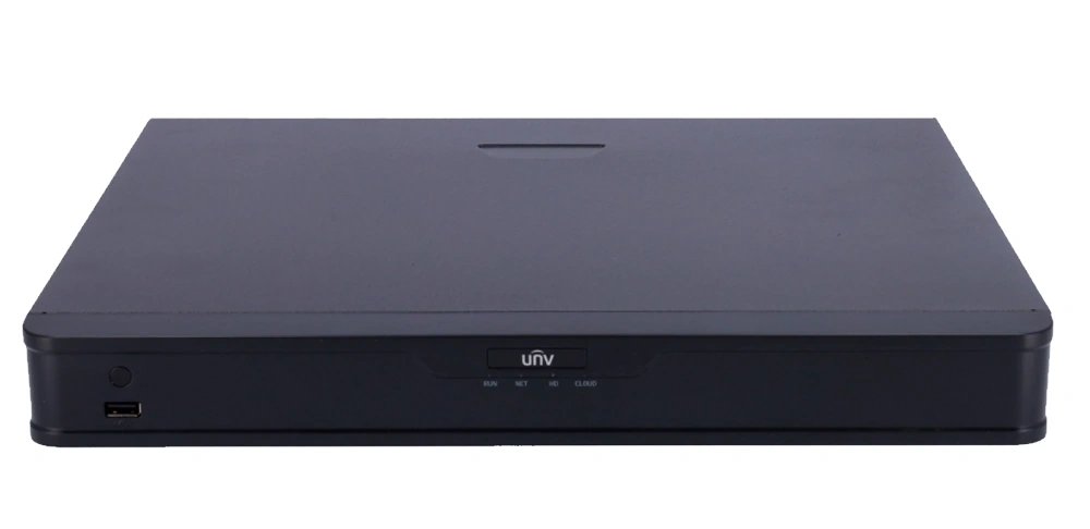 NVR Uniview 32 Ch 12MP 4K iA Avanzada i/o Alarma Onvif/RTSP Ultra H265/H265/H264 (NVR302-32E2)