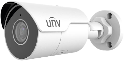 Camara IP Uniview 5MP-2.8mm-IR 50m-H265-WDR-IP67-Microfono-intrusion-MicroSD-PoE (IPC2125LE-ADF28KM-G)