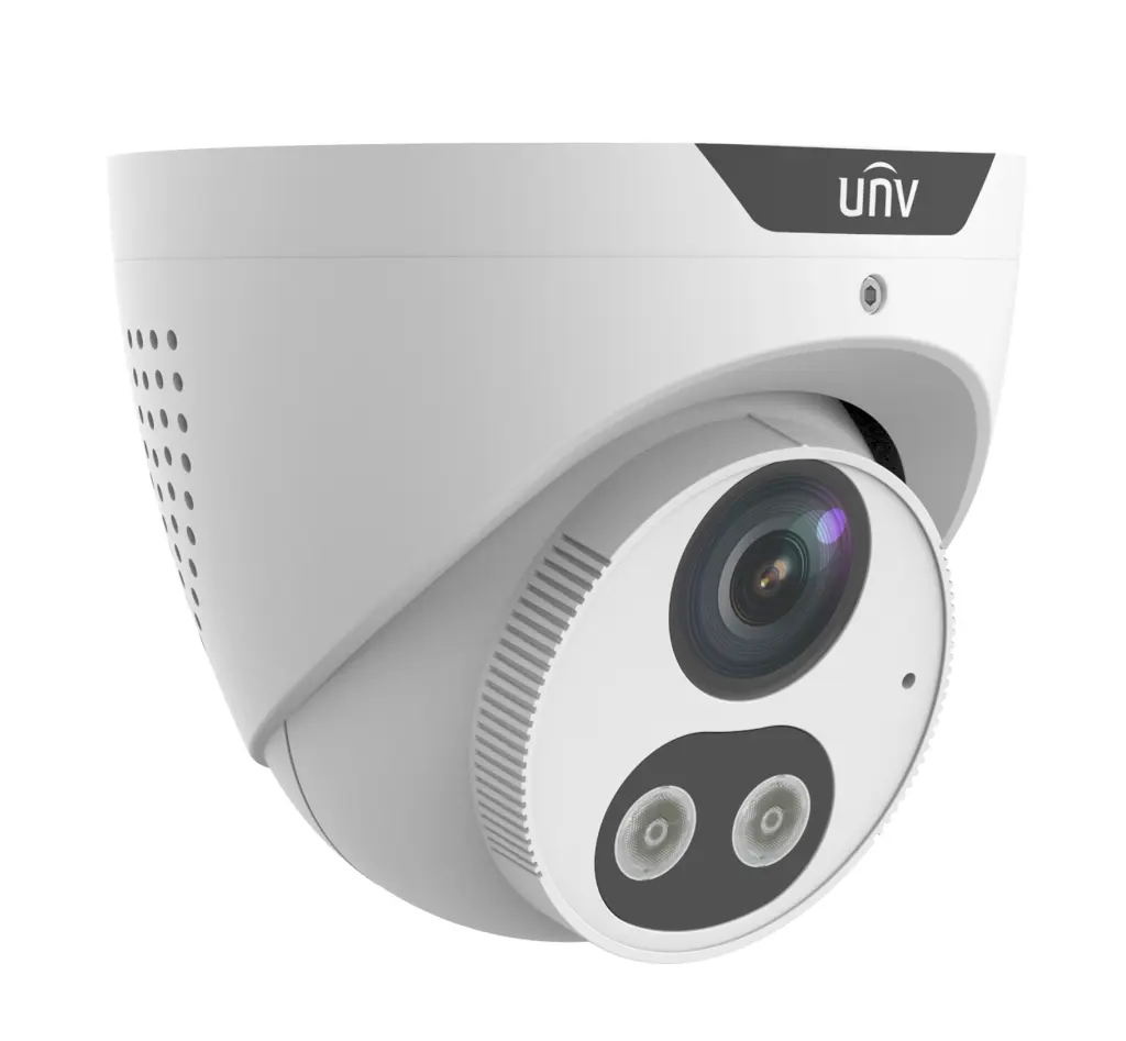 Camara IP Uniview 4Mpx 2.8mm IR30m MicroSD iA Intrusión Rostros Conteo Personas Alerta Audible PoE IP67 (IPC3614SB-ADF28KMC-I0)