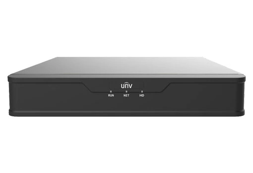 NVR Uniview 4 Ch 4K iA Onvif/RTSP Ultra H265/H265/H264 iA avanzada(NVR301-04X)