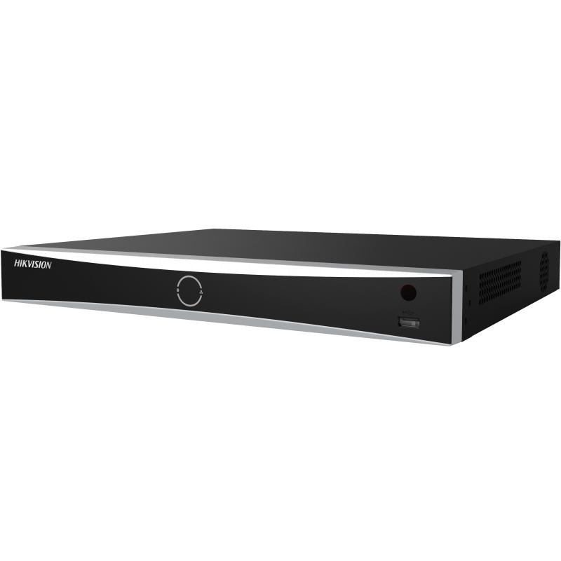 NVR Hikvision 32 ch/16 PoE - reconocimiento facial AcuSense salida 4K alarmas I/O (DS-7632NXI-K2/16P)