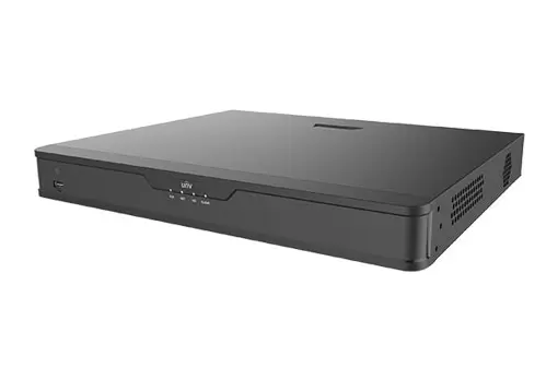 NVR PoE 8 Ch Uniview 12MP 4K iA Avanzada i/o Alarma Onvif/RTSP Ultra H265/H265/H264 (NVR302-08E2-P8)