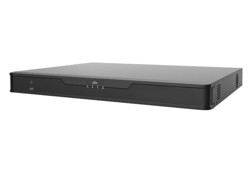 NVR Uniview 16 Ch 8MP 4K iA Avanzada Onvif/RTSP Ultra H265/H265/H264 (NVR304-16S)