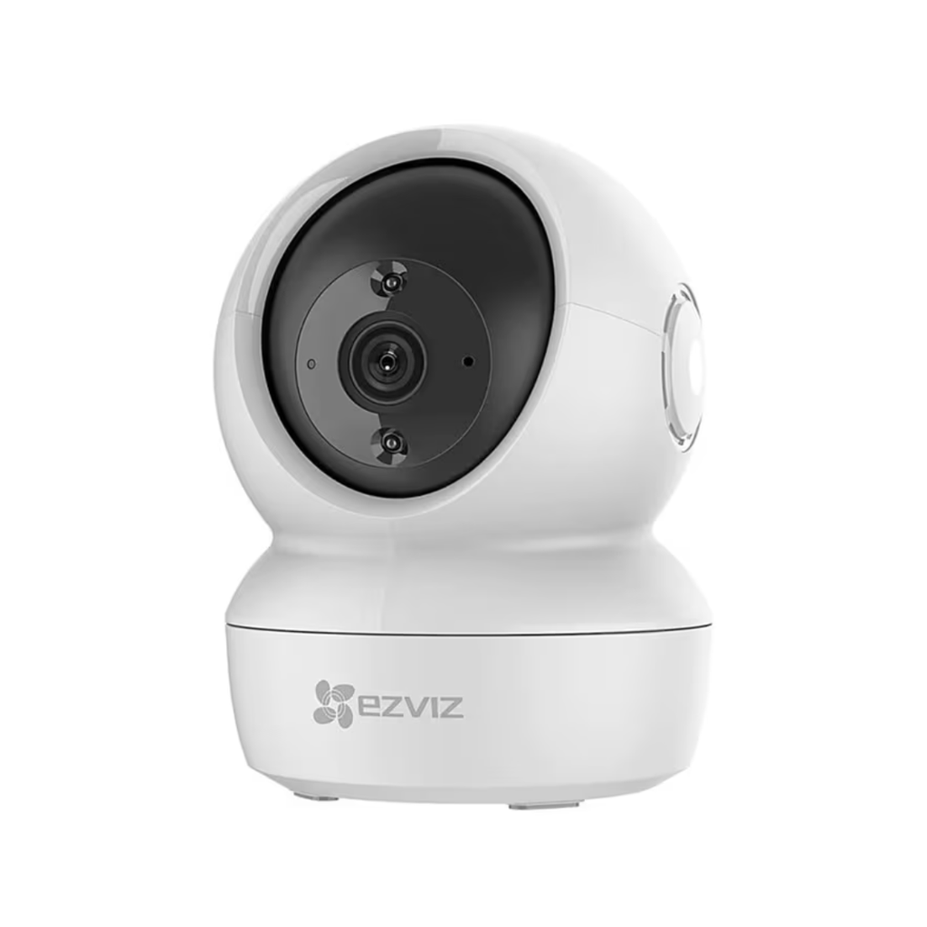 Camara IP PT WiFi Ezviz H6C 2MP Seguimiento inteligente Audio IR10m MicroSD hasta 256gb 