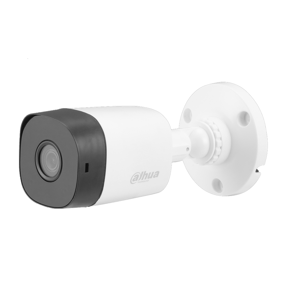 Dahua Camara Bullet Plastica 2mpx 2.8mm HD IP67 4 en 1 (DH-HAC-B1A21P-0280B)  