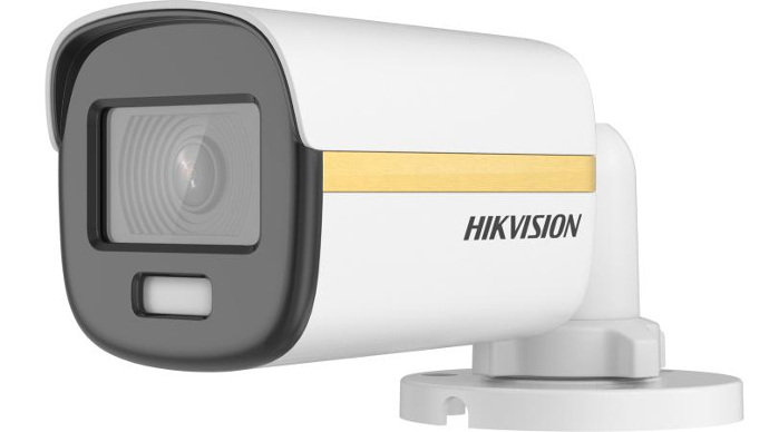 Camara bullet Hikvision ColorVu 2MP metal WDR 130dB (DS-2CE10DF3T-F)