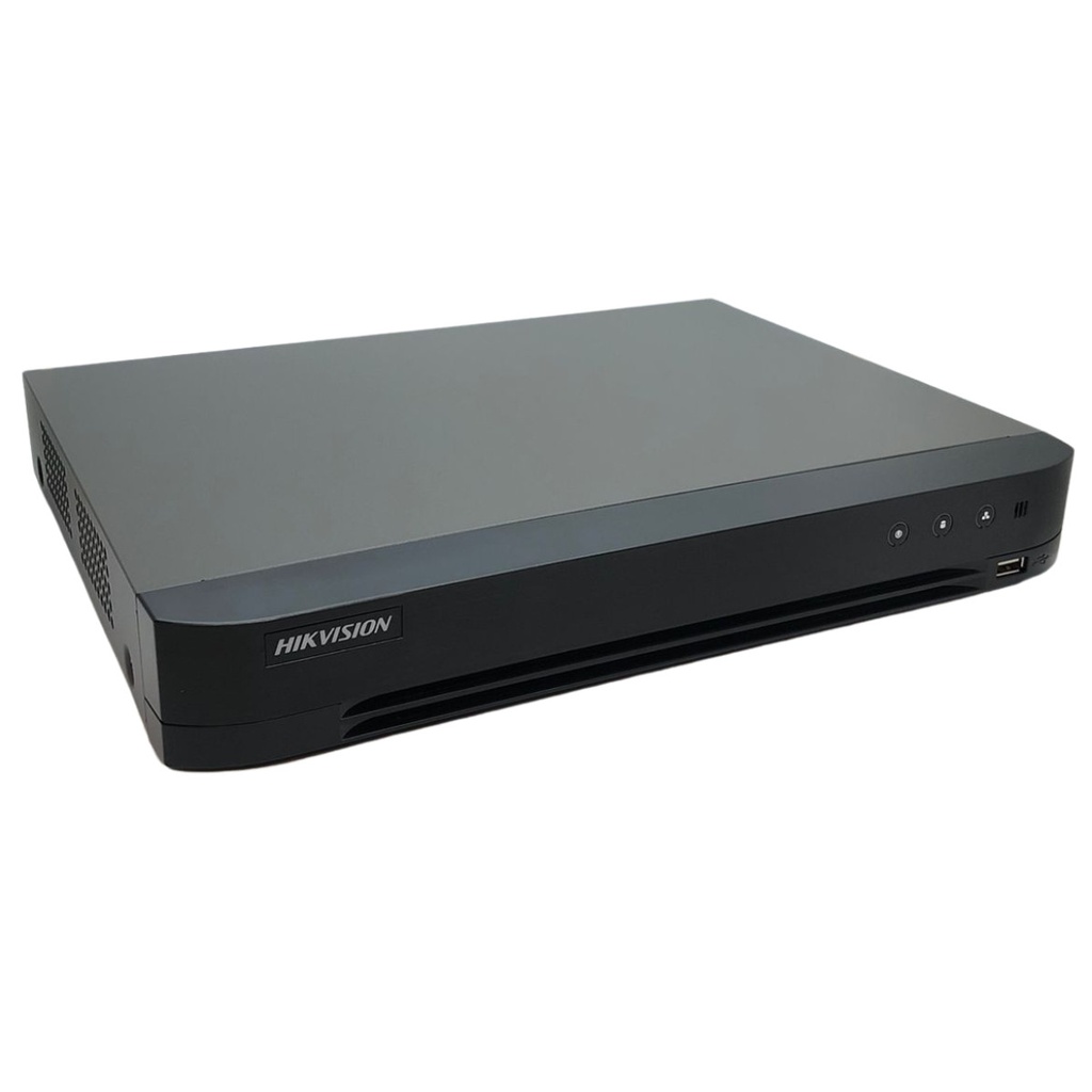 DVR 16ch Hikvision acusense con salida de alarma H265+ (IDS-7216HQHI-M1/FA)