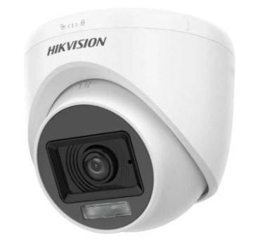 Minidomo Hikvision Colorvu 5MP IP67 IR20m lente 2.8mm (DS-2CE76K0T-LPFS) 