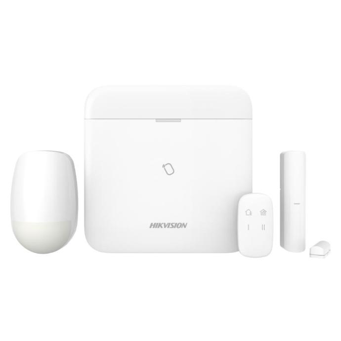 Kit de alarma inalámbrica Hikvision AxPro 96 zonas Wi-Fi/4G (DS-PWA96-Kit-WB)