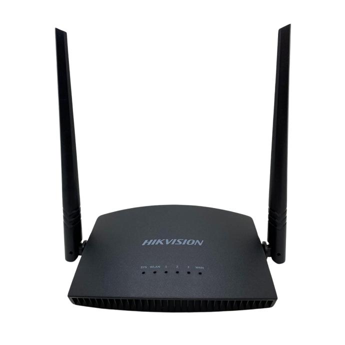 Router WiFi Hikvision doble antena 300mbps 4 Rj45 (DS-3WR3N)