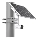 Camara IP Solar 4G 4K ColorVu Hikvision 4mm Luz Blanca 30m Microfono MicroSD AcuSense iA intrusion/cruce IP67 (DS-2XS6A87G1-LS/C36S80)*proyecto