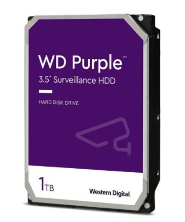 Disco HDD 1Tb Western Digital Purple (solo con DVR/NVR)