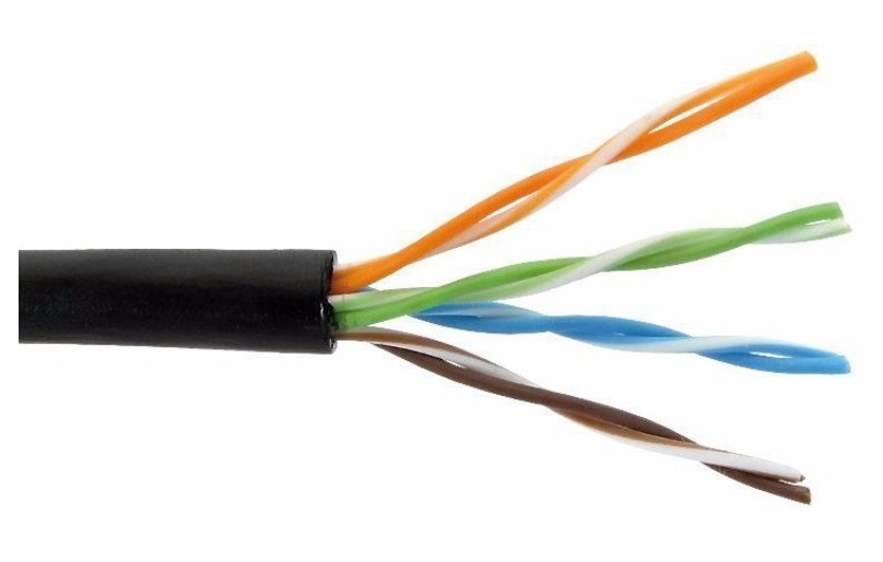 Cable UTP exterior Cat5e REGUVOLT 100% Cobre x Mt.