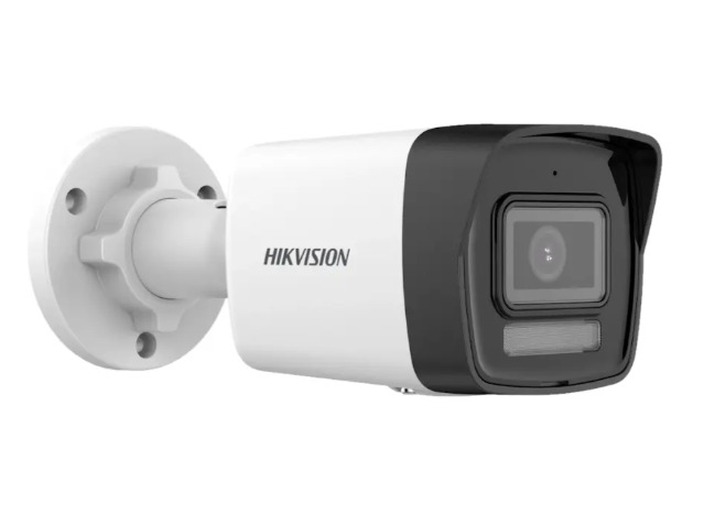 Camara IP Bullet Hikvision 4MP 2.8mm IR30m Microfono Detección Humano/Vehiculo PoE IP67 (DS-2CD1043G2-LIU)