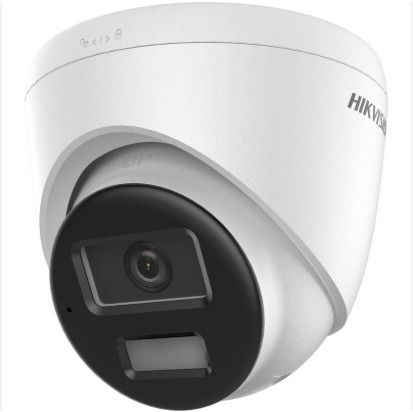 Domo IP Hikvision 4MP 2.8mm IR/Blanca 30m Audio Bidireccional MicroSD  Luz Estroboscopica IP67 (DS-2CD1343G2-LIUF/SL)