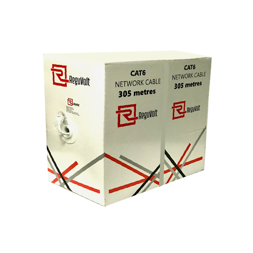 Cable Reguvolt UTP CAT.6e Exterior x 305mts 100% cobre
