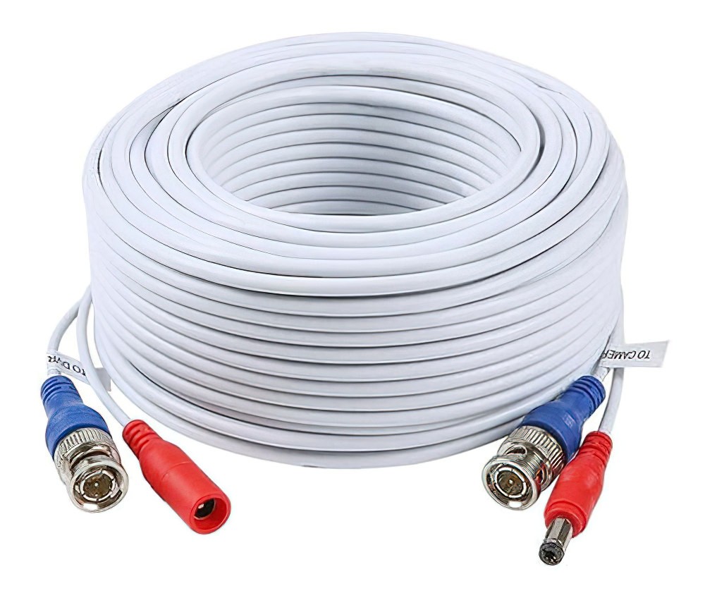 CABLE-HV+P-18M Cable prearmado Video + alimentacion. 18 Mt.