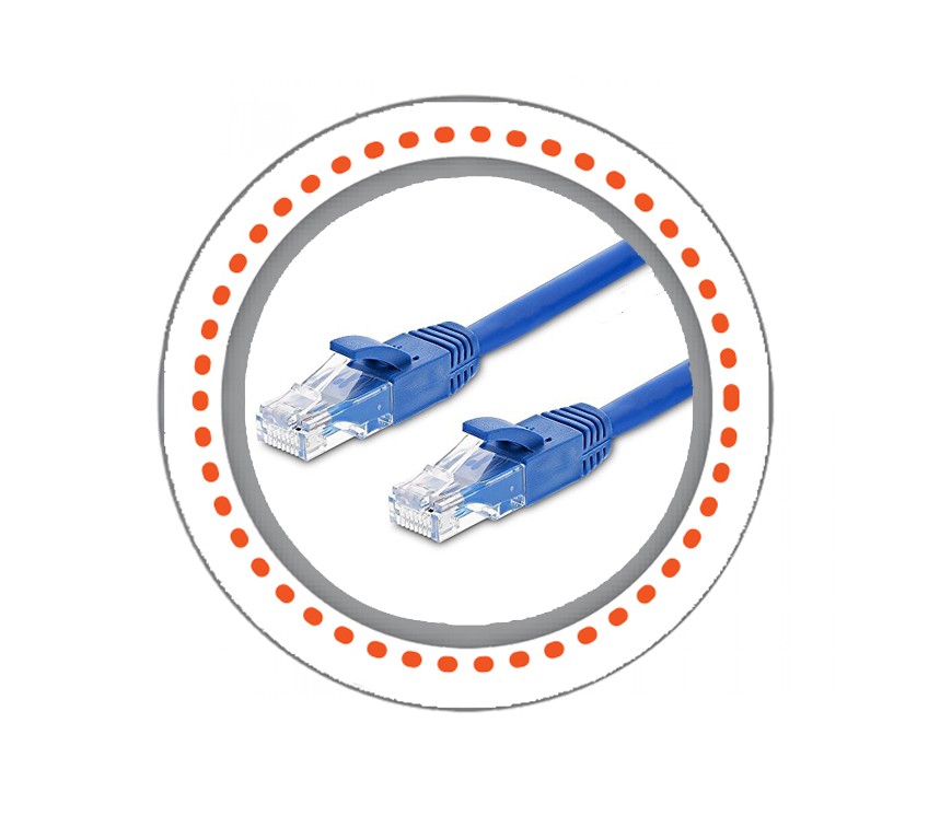 PATCHCORD RJ45 20 MT. UTP CATEGORIA 5E- 100MBPS