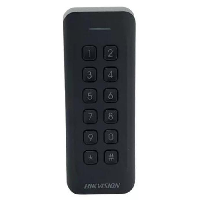 Lector de tarjetas Mifare Hikvision con teclado numerico (DS-K1802MK)