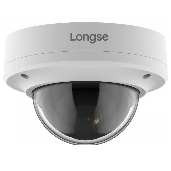 Minidomo Longse 5MP metálico IP67 IR20m lente 3.6mm (LONGSE-LMDNHTC200FEH)