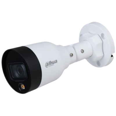 Cámara IP Bullet Metálica 2Mpx 2.8mm Dahua (DH-IPC-HFW1239S1P-LED-0280B-S5-QH2)