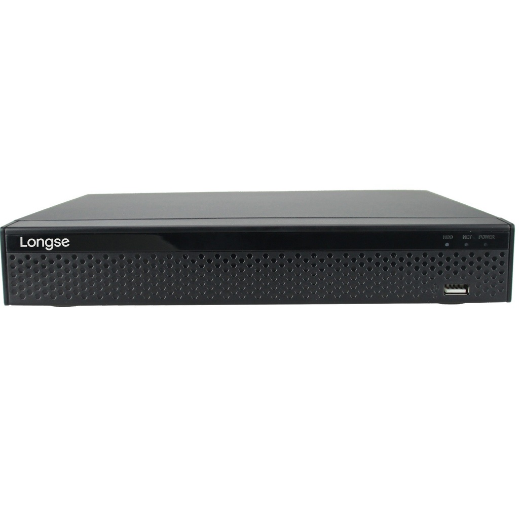 DVR Longse 4ch 5MP deteccion humana y de rostro P2P (LOGNSE-XVRDA2004D)