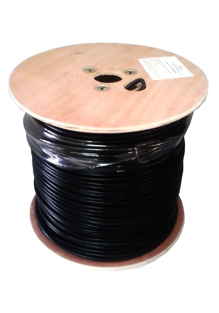 Cable FTP Cat5e Exterior FIRENET doble vaina+pantalla. Bobina 300 Mt.