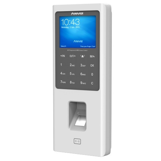 Anviz W2 Pro id - Control de acceso biometrico + RFID - Cloud