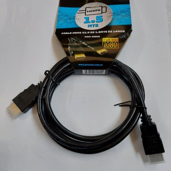 CABLE HDMI PRONEXT 1,5 MTS