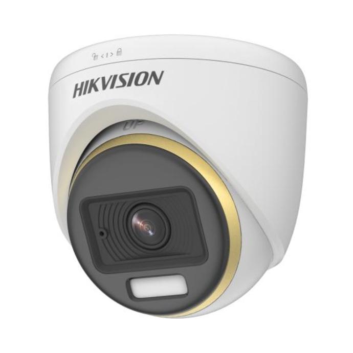 Minidomo interior Hikvision 2MP ColorVu audio lente 2.8mm (DS-2CE70DF3T-PFS) [vo]