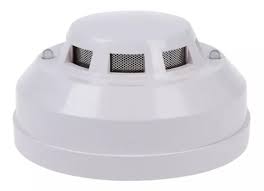 Detector de humo fotoelectrico 4 hilos 9-35vts led indicador, salida de rele